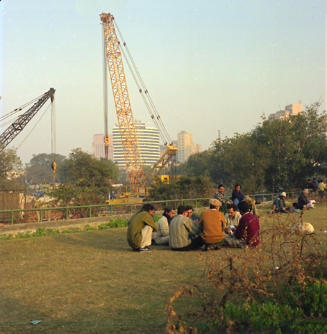 Kirsten Kötter: Indien, 2003, Fotografie, 40 × 40 cm 