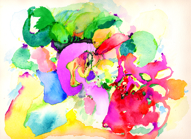 Kirsten Kötter: 2005, Aquarell, 30 × 40 cm