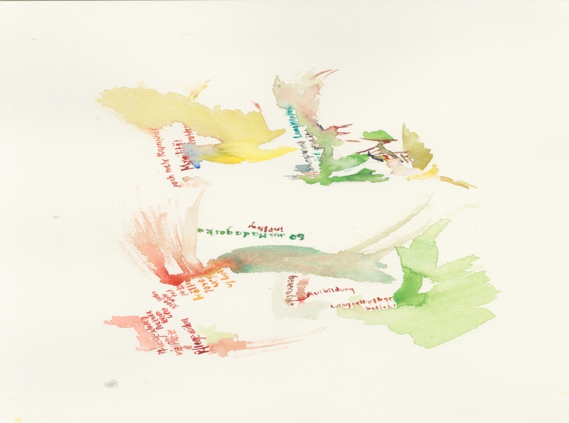 2026-03-11_komm-konferenz-alter-u-pflege2, watercolour, 30 × 40 cm (Kirsten Kötter)