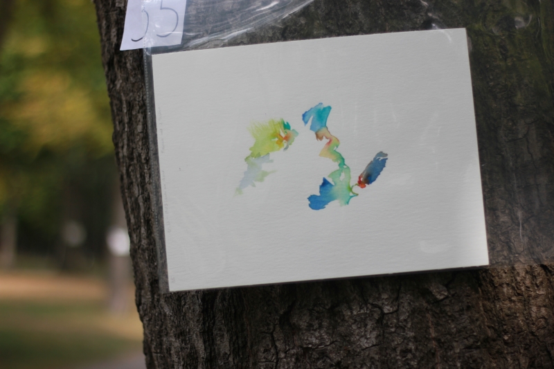 2025-08-20_malathon-chemnitz_35_baum_3014, watercolour, 24 × 32 cm (Kirsten Kötter)