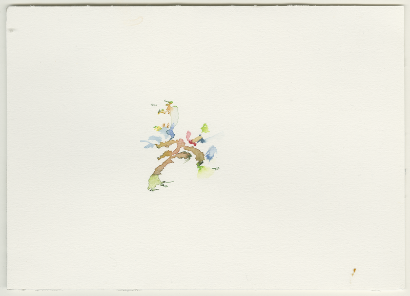 2022-09-01_tempelhofer-feld, watercolour, 17 × 24 cm (Kirsten Kötter)