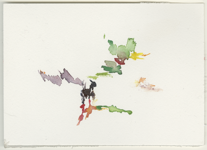 2023-01-26_nbh-neukoelln, watercolour, 12 × 17 cm (Kirsten Kötter)
