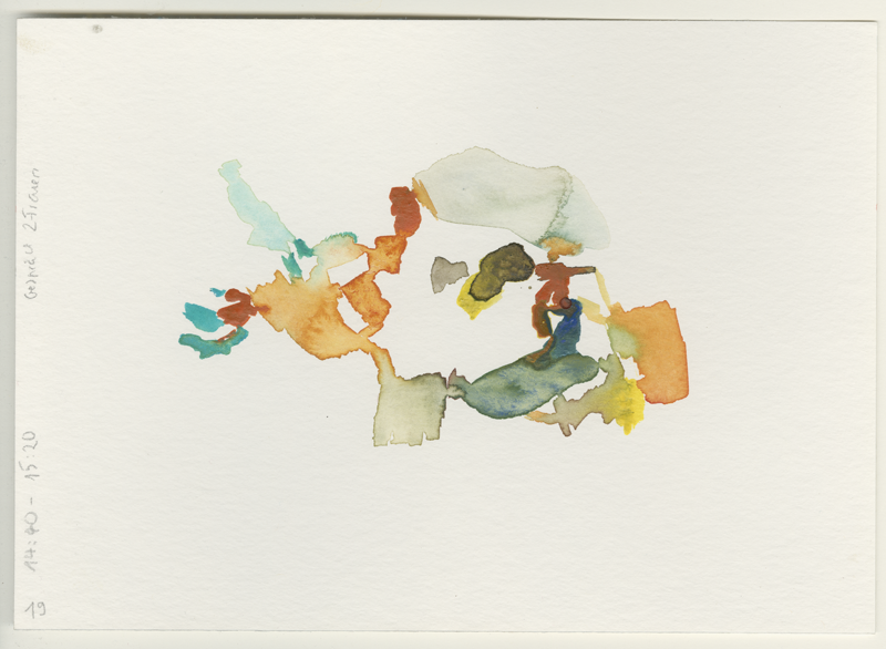 2024-09-21_malathon_19, watercolour, 17 × 24 cm (Kirsten Kötter)